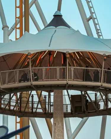 Skywatch — 100 Passenger Flying Tent Ride | Six Flags Qiddiya City